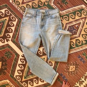 The tall perfect summer jean by Madewell.